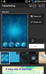 High-tech Atom Theme poster 5