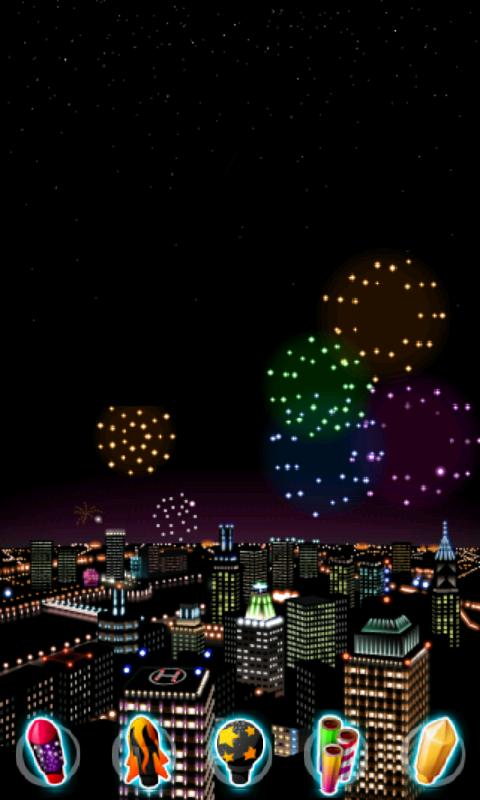 Android application Fireworks screenshort