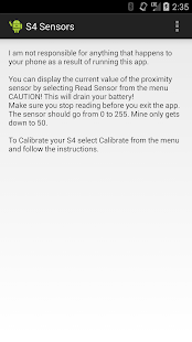 S4 Sensors [Requires Root ]