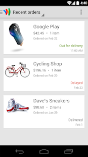 Google Wallet - screenshot thumbnail