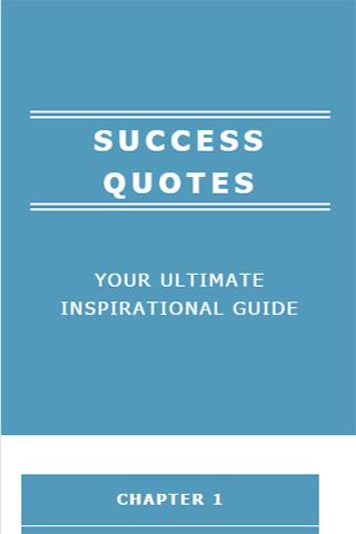 SUCCESS QUOTES