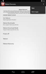 Reboot recovery(root) Screenshots 2