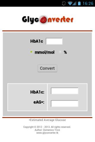 Glyconverter - HbA1c Converter