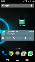 Lollipop Style Call Screen poster 8