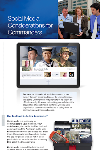 【免費書籍App】RAAF Social Networking Guide-APP點子