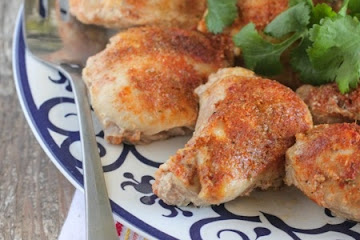 Southwest Buttermilk Baked Chicken Thighs