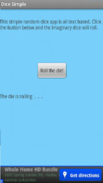 Random Dice Simple poster 2