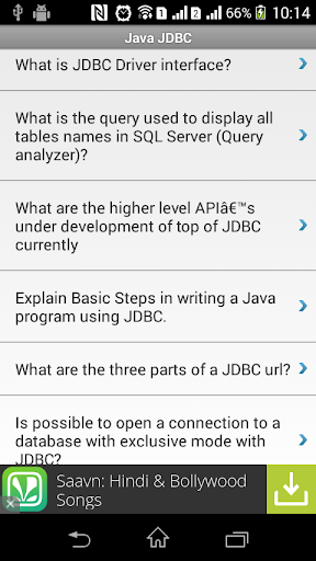 【免費教育App】Java JDBC Interview Q&A-APP點子