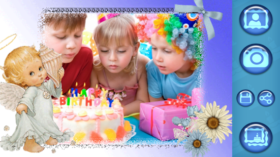 download วันเกิดของเฟรมภาพ free