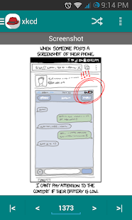 xkcd Reader Screenshots 7