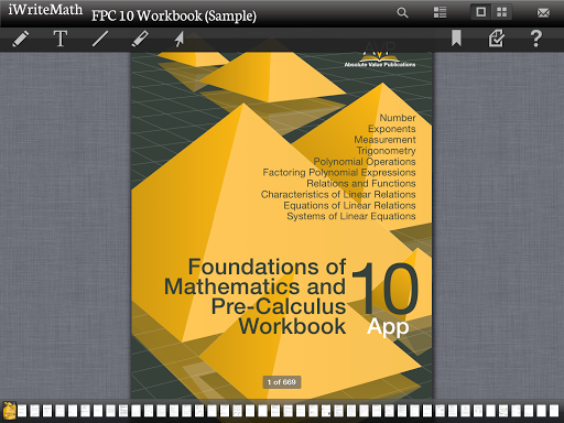 iWrite Math 20P Workbook