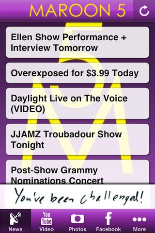 Maroon 5 Unofficial App