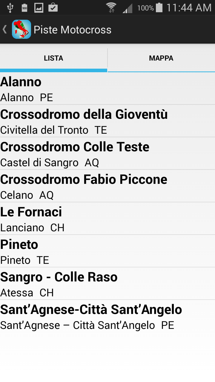 Piste Motocross Italia Screen 3