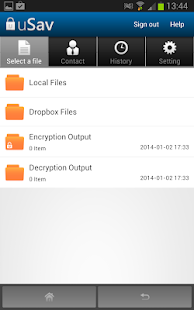 How to install uSav Security System patch 1.4.4 apk for pc