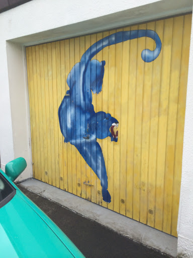 Blauer Panther Garage
