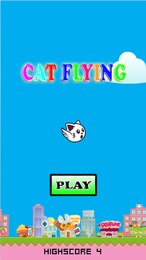 Cat Flying