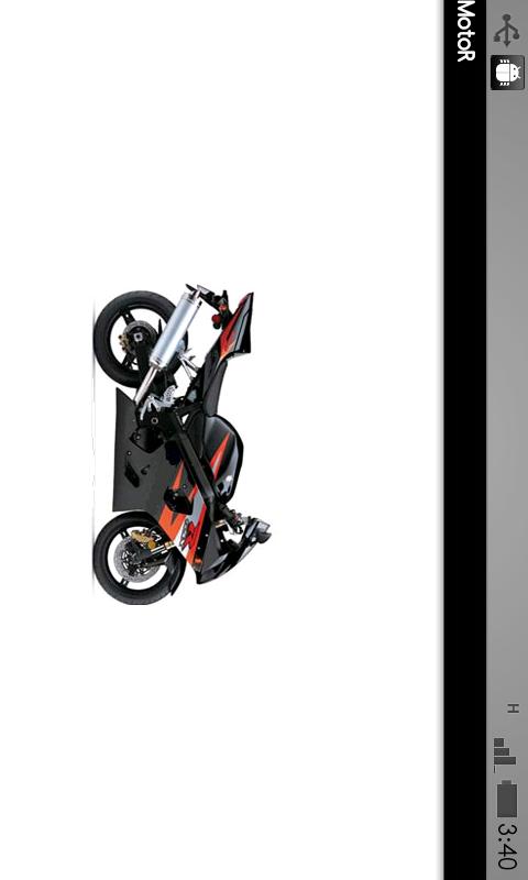 Android application Motorcycle screenshort