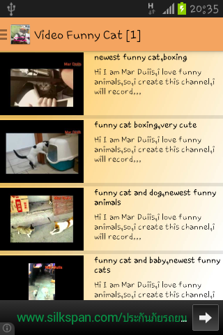 【免費娛樂App】FunnyCats video เเมวน่ารัก-APP點子