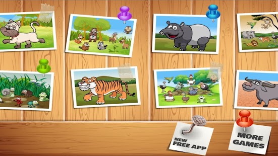 【免費家庭片App】Animal Drag & Drop Puzzle-APP點子