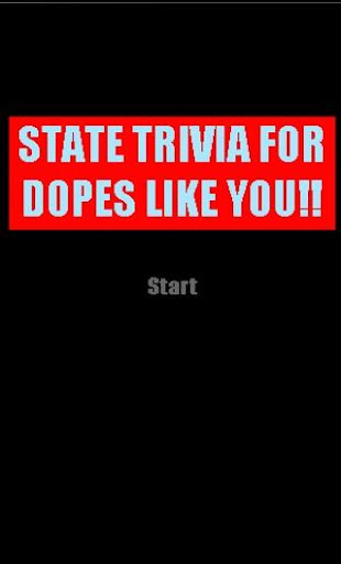 State Trivia For Dopes