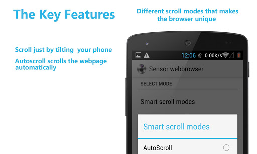 Sensor webbrowser lite