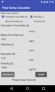 How to get Pipe Sizing Calculator lastet apk for android