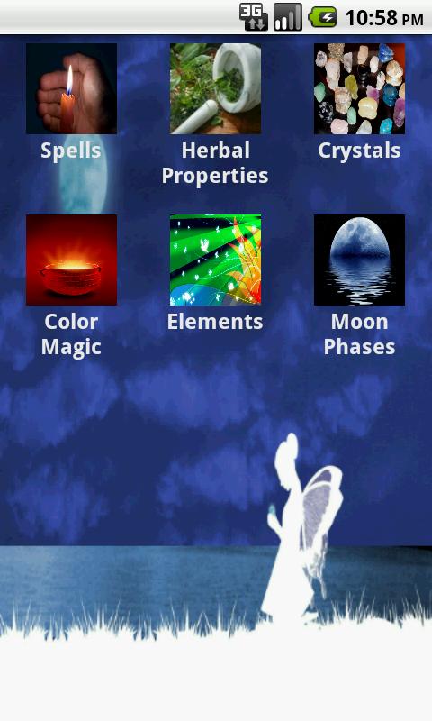 Spells and Crystals Screen 1