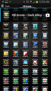 How to download HD Icons: Dark Alloy 2.0.2 apk for pc