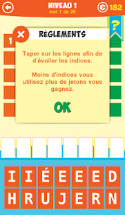 Capture d'ecran de l'application Android 5 Little Clues 1 Word