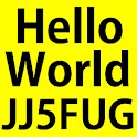 Hello world by JJ5FUG logo
