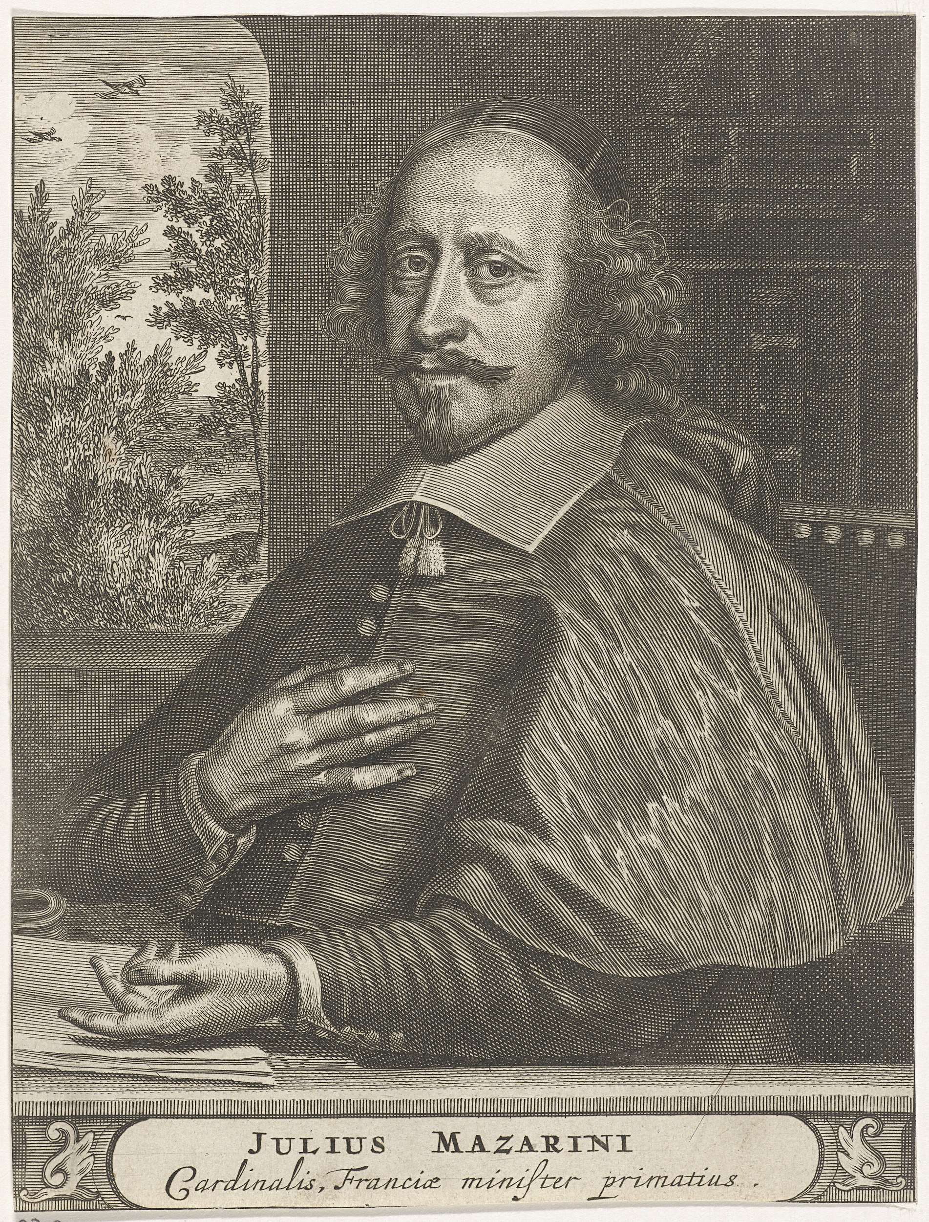 Portret van Julius Mazarin