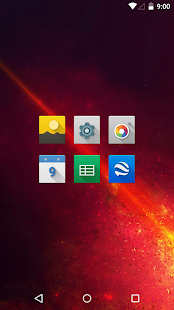  Nox - Icon Pack: miniatura da captura de tela  