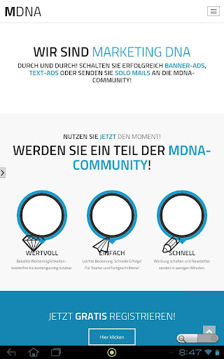 Marketing DNA - App Werbung