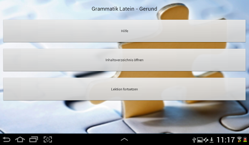 Latein Grammatik - Gerund