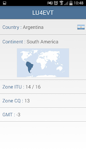 HAM Radio World Prefixes Screenshots 2