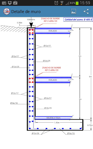 Wall Concrete Design Lite