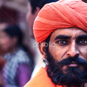 The Geru Turban by Adityendra Solanki - People Street & Candids