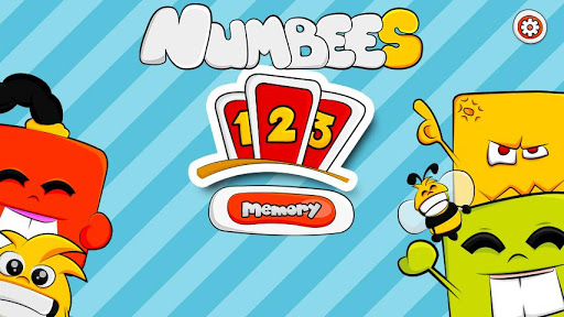 123 Kids Memory Game - Numbees