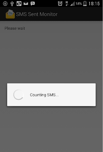 SMS Sent Counter